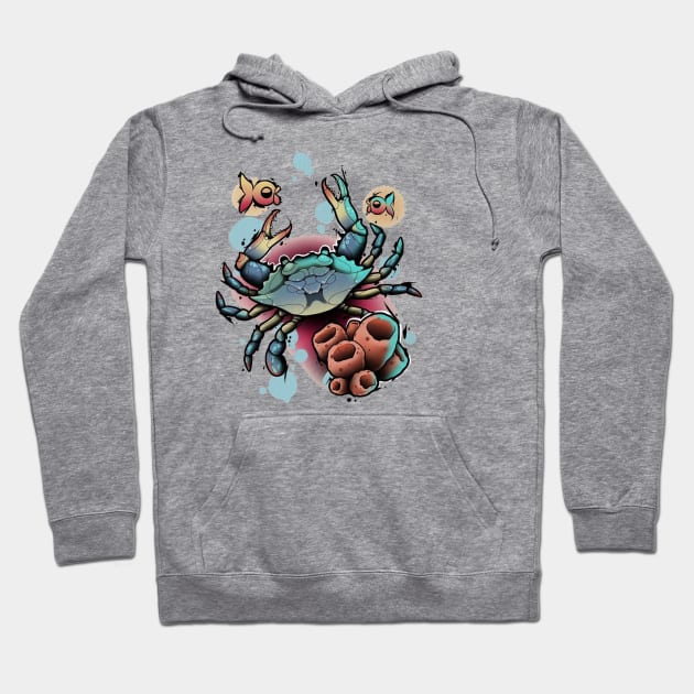 crab Hoodie by weirdesigns